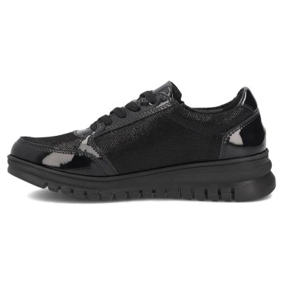 3. Filippo DP8105 Keilschuhe aus Lackleder in Schwarz