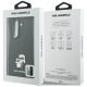 7. Karl Lagerfeld Saffiano Karl&Choupette Pin Case für Samsung Galaxy Z Fold 8 Ultra - Schwarz