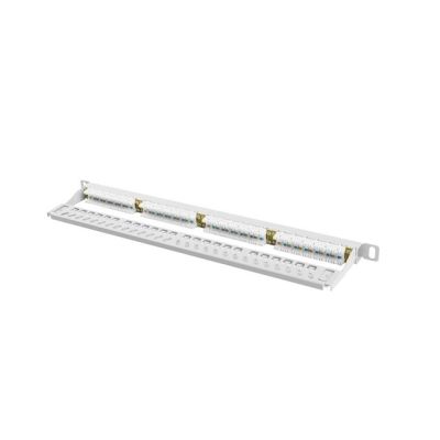 Lanberg Patchpanel PPU6-0024-S (0,5U; Kat. 6; 24xRJ-45)