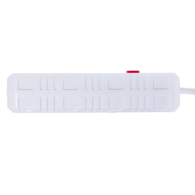 3. MACLEAN Steckdosenleiste, Verlängerungskabel mit 4 Steckdosen + 3 USB-Anschlüssen, 110–240 V Wechselstrom, 50/60 Hz, max. 2,1 A, 2500 W, 3 m, weiß, MCE393 W