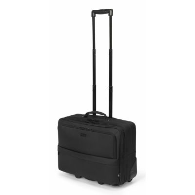 9. DICOTA D32036-RPET Laptoptasche 43,9 cm (17,3") im Kofferstil mit Füßen, Schwarz