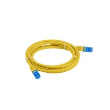 LANBERG Patchkabel S/FTP Kat. 6A 3 m Gelb LSZH CCA (Fluke-geprüft) PCF6A-10CC-0300-Y