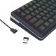 REDRAGON K708-RGB-PRO FLEKACT Tastatur USB + RF Wireless + Bluetooth Schwarz