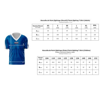 4. MASTERS Point-Fighting-T-Shirt (WAKO-GENEHMIGT)