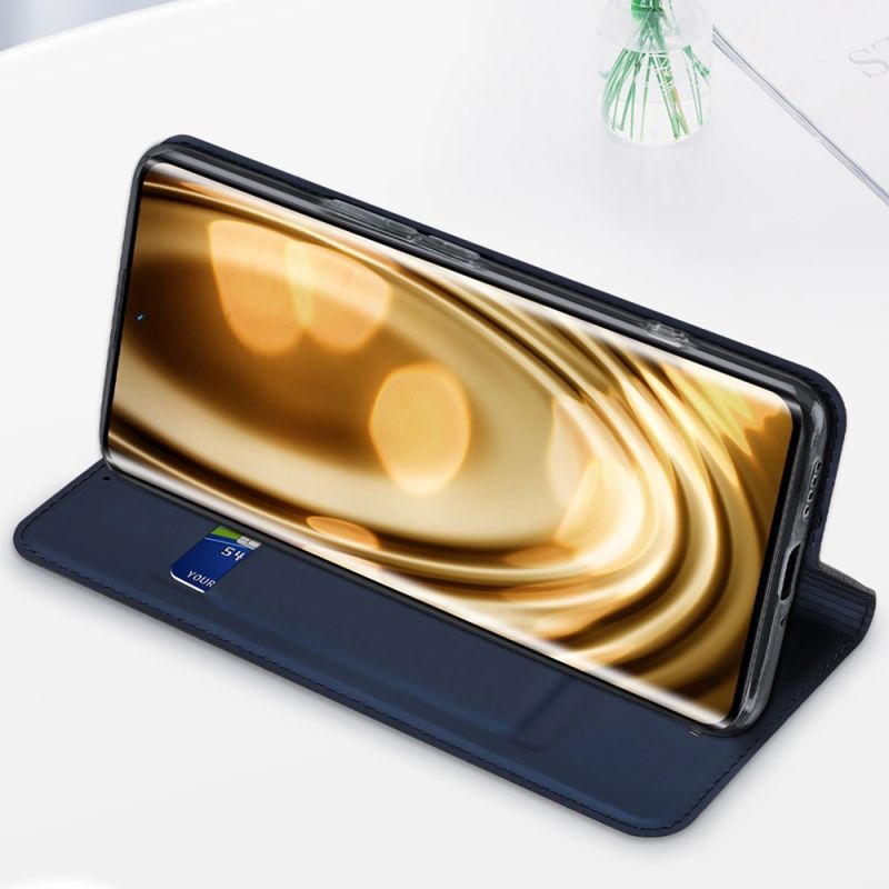 18. Dux Ducis Skin Pro Hülle für Realme 10 Pro Flip Card Wallet Stand Blau