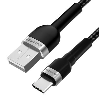 3. Wozinsky WNBAC2 USB-A / USB-C 2,4A Kabel 2 m - Schwarz