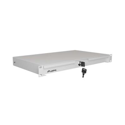 8. LANBERG Schublade für 19"-Schränke 1 HE 270 MM GRAU