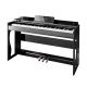 Kruger&Matz KMDP-135 Digitalpiano, Hochglanzschwarz