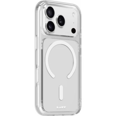 3. Laut Crystal Fluro MagSafe Case für iPhone 17 Pro Max - Transparentes Grau