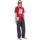 6. adidas FC Bayern München Saisonales Grafik-Herren-T-Shirt Rot KG2586