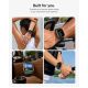 7. Spigen Athlex Air M Armband für Apple Watch 44 / 45 / 46 / 49 mm – Schwarz und Grau