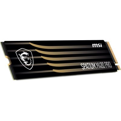 4. MSI SPATIUM M480 Pro 1 TB PCIe 4.0 NVMe M.2 2280 SSD