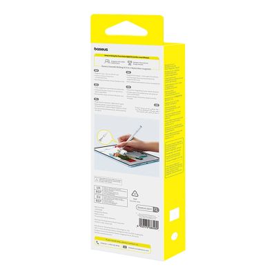 7. Baseus Smooth Writing III 3-in-1 Passiv-Stift – Weiß