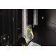 6. Digitus Unique 19" 7U Wand-Netzwerkschrank 600x450 mm, Glastür, schwarz, ungeteilt, montiert, 100 kg