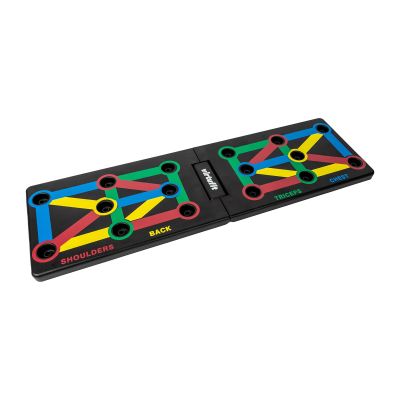 8. VIRTUFIT 12-IN-1 LISH-UP-BOARD MIT LIEGESTÜTZGRIFFEN