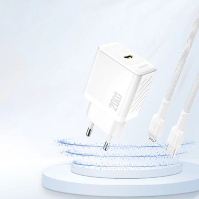 2. Dudao A26 PD20W GaN USB-C Ladegerät - Weiß