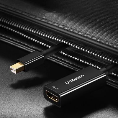 6. Ugreen MD112 10461 Mini DisplayPort (männlich) / HDMI (weiblich) FHD 1080p-Adapter – Schwarz