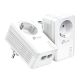 AV1000 2 POWERLINE STARTER KIT/2-PORT GIGABIT PASSTHROUGH