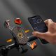 5. Rockbros HW-117 Lenkerklemm-Handyhalterung – Schwarz und Orange