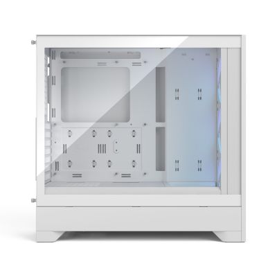 5. Fractal Design Pop 2 Air Weiß TG RGB Midi-Tower Weiß