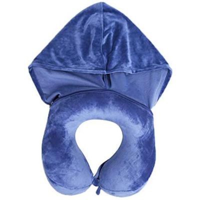 2. TRAVEL BLUE MEMORY-SCHAUM-REISEKISSEN TRANQUILITY HODDIE MIT KAPUZE