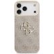 3. Guess 4G Big 4G Classic Logo Big Strap Metal Buttons Hülle für iPhone 18 Pro Max / 17 Pro Max – rosa