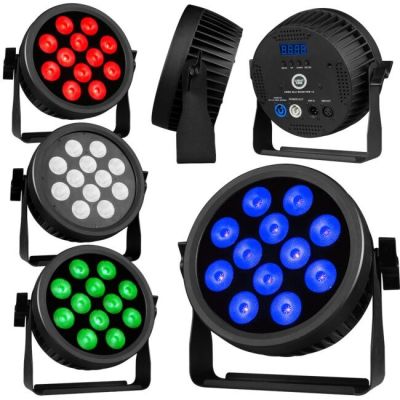 LIGHT4ME CREE ALU QUAD PAR 12 Paar Reflektor