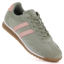 Grüne Damen-Sneaker aus Leder, McArthur MA258W