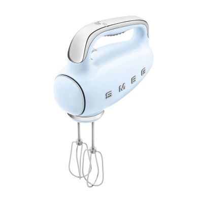 17. Smeg HMF01PBEU Retro-Handmixer im 50er-Jahre-Stil, Pastellblau