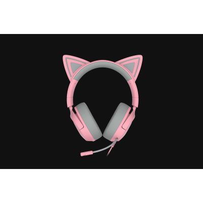 4. Gaming-Headset Razer Kraken Kitty V3 X, kabelgebunden, Over-Ear, Mikrofon, Quartz
