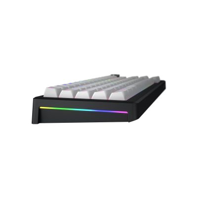 11. HATOR Skyfall 65 MAG ULTRA 8K Gaming-Tastatur USB QWERTY US Englisch Schwarz, Weiß