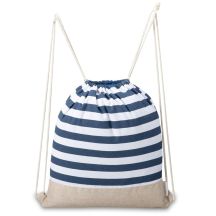 PREMIUM TURNBEUTEL/RUCKSACK MIT AUFDRUCK SEMI LINE
