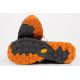 9. Flyrock Vibram Herren-Trekkingschuhe, strapazierfähig, grau-orange