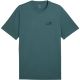 Puma Ess 2 Color Small No. 1 Logo Tee Grün 684717 90