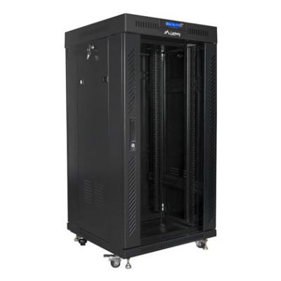 8. Lanberg FF01-6622-12BL 22U Freistehendes Rack Schwarz