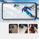 3. Klare 3in1 Hülle für Samsung Galaxy A73 Frame Cover Gel Schwarz