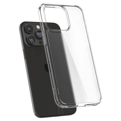 16. Spigen Ultra Hybrid-Hülle für iPhone 15 Pro Max – transparent und matt
