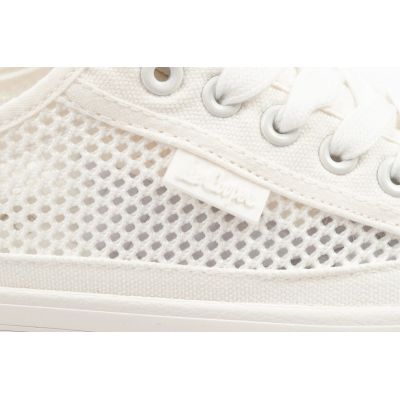 7. Lee Cooper Damen-Sneaker, durchbrochenes Muster, weiß, bequem, Sommerschuhe