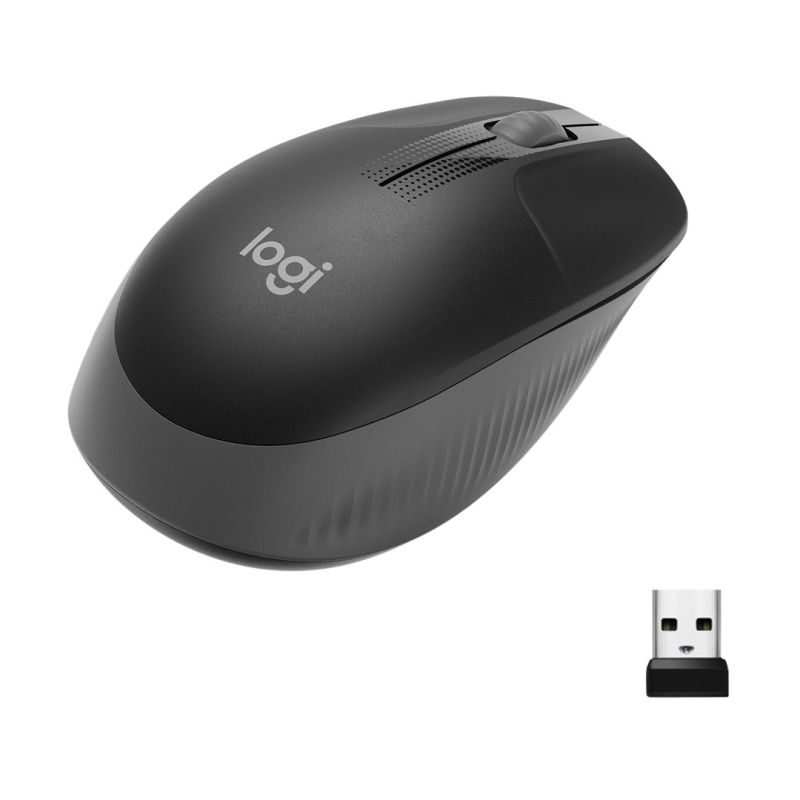 5. LOGITECH M190 SCHWARZE MAUS