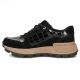 3. Damen-Keilsneaker aus Lackleder, schwarz, Filippo DP7988