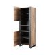 2. Regal WOOD 65x40x170 Wotan-Eiche + Anthrazit