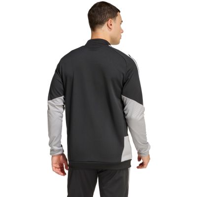 10. adidas Tiro 26 Competition Trainings-Sweatshirt für Herren, schwarz, grau und weiß, JX4260