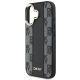 6. DKNY Checkered Pattern Magsafe Hülle für iPhone 16 Plus – Schwarz