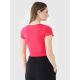 3. Damen Crop Top schlichtes T-Shirt 4F 4FRSS25TTSHF2695-54S