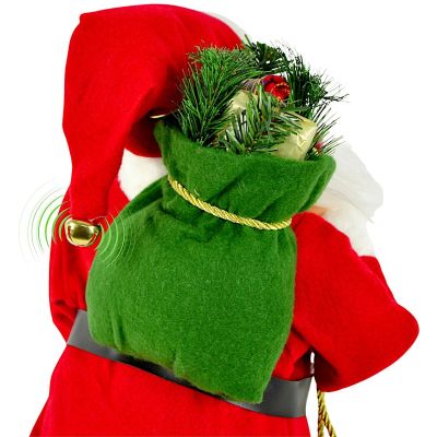 4. DEKORATIVER WEIHNACHTSMANN 60 CM MICA RED