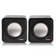 14. AUDIOCORE AC870B Computerlautsprecher-Set (2.0; schwarz)