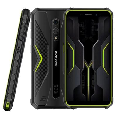 12. Ulefone Armor X12 Pro 4/64GB Schwarz und Grün ohne Ladegerät