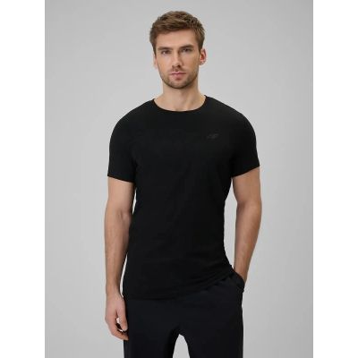 2. Herren-T-Shirt aus Baumwolle, schlicht, 4F 4FWMM00TTSHM3340-20S