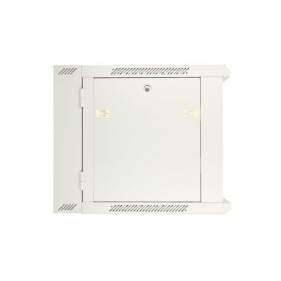 9. Extralink 12U 600x600 AZH Grauer Rack-Schrank, Wandmontage, zweiteilig