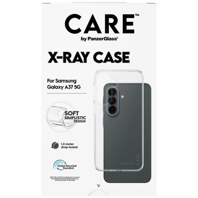 3. CARE by PanzerGlass Fashion X-Ray Hülle für Samsung Galaxy A37 - Transparent
